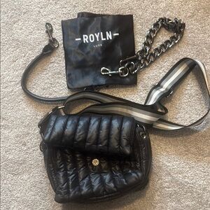 Luxe Black Quilted Women's Bag